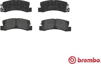 Brembo P 83 015 - Bremžu uzliku kompl., Disku bremzes autospares.lv