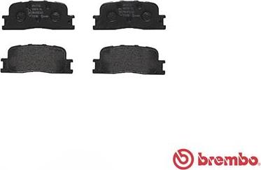 Brembo P 83 088 - Bremžu uzliku kompl., Disku bremzes www.autospares.lv