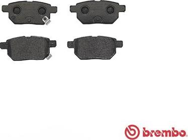 Brembo P 83 083 - Bremžu uzliku kompl., Disku bremzes www.autospares.lv