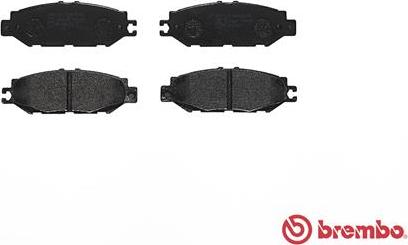 Brembo P 83 036 - Brake Pad Set, disc brake www.autospares.lv