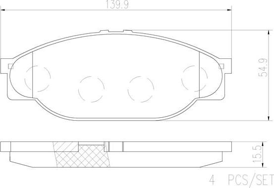 Brembo P83023N - Bremžu uzliku kompl., Disku bremzes www.autospares.lv