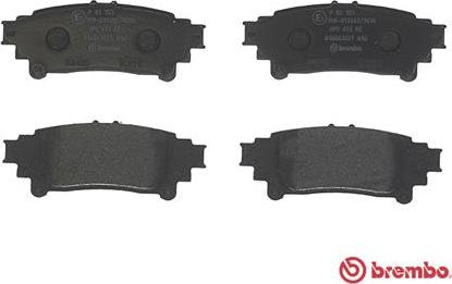 Brembo P 83 153 - Bremžu uzliku kompl., Disku bremzes www.autospares.lv