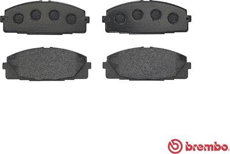 Brembo P 83 139 - Bremžu uzliku kompl., Disku bremzes www.autospares.lv