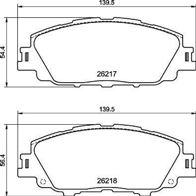 Brembo P 83 175 - Bremžu uzliku kompl., Disku bremzes www.autospares.lv