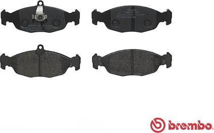 Brembo P 36 017 - Bremžu uzliku kompl., Disku bremzes www.autospares.lv