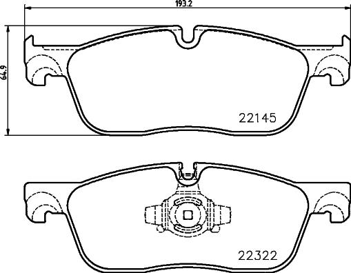 Brembo P 36 035 - Bremžu uzliku kompl., Disku bremzes www.autospares.lv