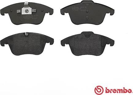 Brembo P 36 022 - Brake Pad Set, disc brake www.autospares.lv