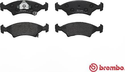 Brembo P 30 009 - Bremžu uzliku kompl., Disku bremzes www.autospares.lv