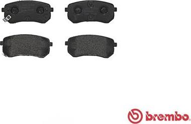 Brembo P 30 033 - Bremžu uzliku kompl., Disku bremzes www.autospares.lv