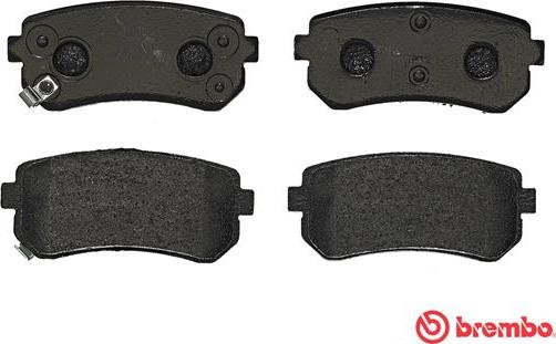 Brembo P 30 025 - Brake Pad Set, disc brake www.autospares.lv