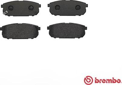 Brembo P 30 023 - Bremžu uzliku kompl., Disku bremzes www.autospares.lv