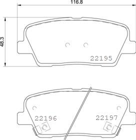 Valeo 601889 - Bremžu uzliku kompl., Disku bremzes www.autospares.lv