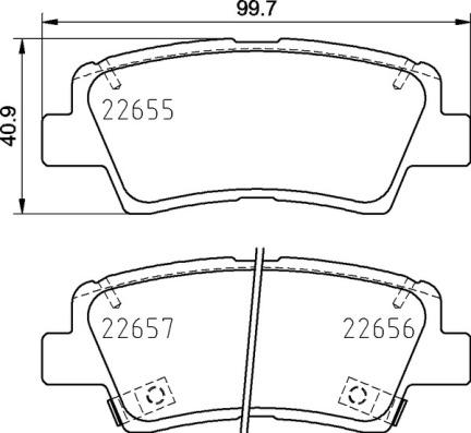 Brembo P 30 103 - Тормозные колодки, дисковые, комплект www.autospares.lv