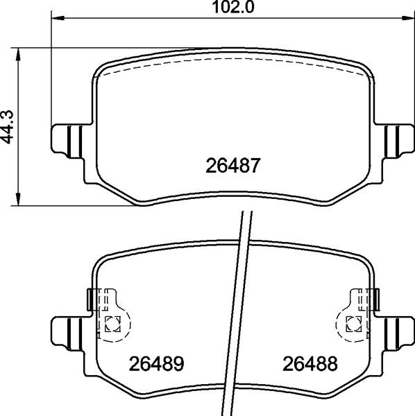 Brembo P 30 139 - Bremžu uzliku kompl., Disku bremzes www.autospares.lv