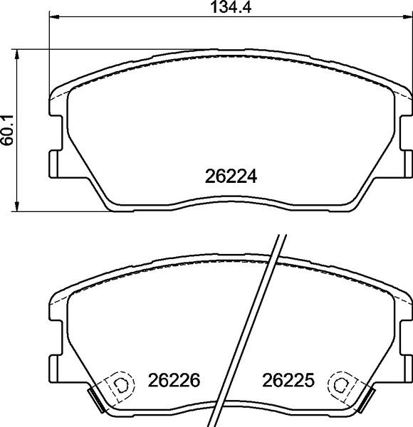 Brembo P 30 121E - Bremžu uzliku kompl., Disku bremzes www.autospares.lv