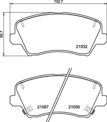 Brembo P 30 123 - Тормозные колодки, дисковые, комплект www.autospares.lv