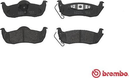 Brembo P 37 011 - Bremžu uzliku kompl., Disku bremzes www.autospares.lv