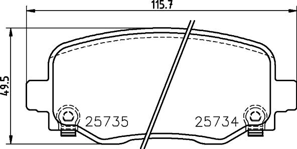 Brembo P 37 020 - Bremžu uzliku kompl., Disku bremzes www.autospares.lv