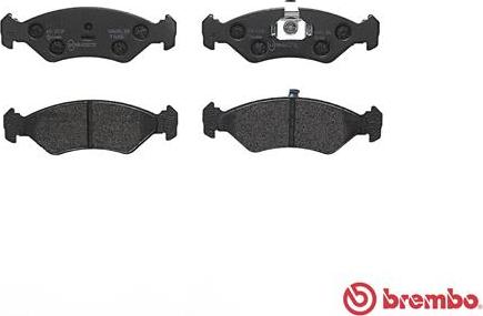 Brembo P 24 044 - Bremžu uzliku kompl., Disku bremzes autospares.lv