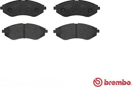 Brembo P 24 048 - Bremžu uzliku kompl., Disku bremzes www.autospares.lv