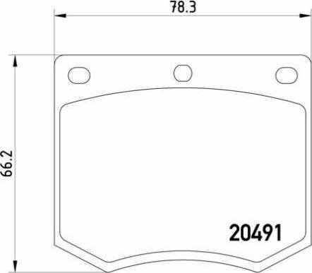 Brembo P 24 002 - Bremžu uzliku kompl., Disku bremzes www.autospares.lv