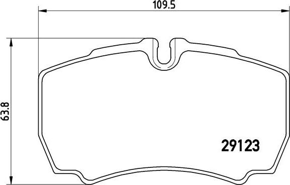 Brembo P 24 084 - Brake Pad Set, disc brake www.autospares.lv