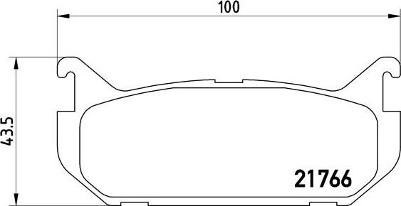 Brembo P 24 036 - Bremžu uzliku kompl., Disku bremzes www.autospares.lv