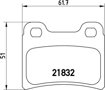 Brembo P 24 030 - Bremžu uzliku kompl., Disku bremzes autospares.lv