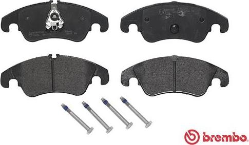 Brembo P 24 074 - Bremžu uzliku kompl., Disku bremzes www.autospares.lv