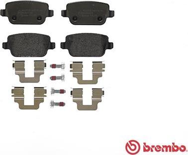 Brembo P 24 075 - Bremžu uzliku kompl., Disku bremzes www.autospares.lv