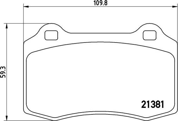 Brembo P 24 073 - Тормозные колодки, дисковые, комплект www.autospares.lv