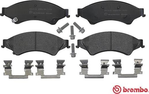 Brembo P 24 153 - Bremžu uzliku kompl., Disku bremzes autospares.lv