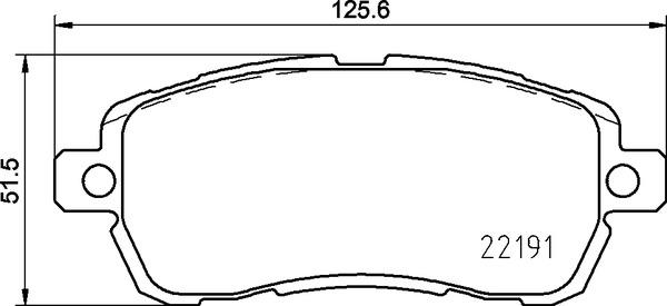 Brembo P 24 203 - Bremžu uzliku kompl., Disku bremzes www.autospares.lv