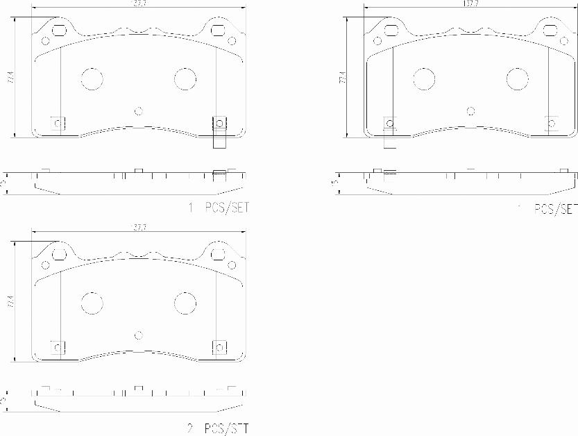 Brembo P24202N - Тормозные колодки, дисковые, комплект www.autospares.lv