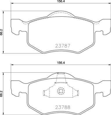 Brembo P 24 219 - Bremžu uzliku kompl., Disku bremzes autospares.lv