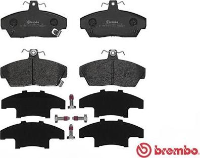 Brembo P 28 019 - Bremžu uzliku kompl., Disku bremzes www.autospares.lv