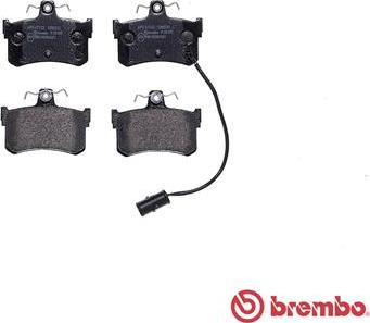 Brembo P 28 015 - Bremžu uzliku kompl., Disku bremzes www.autospares.lv