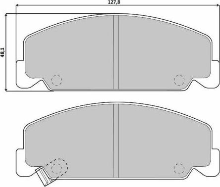 Brembo P 28 018 - Bremžu uzliku kompl., Disku bremzes www.autospares.lv