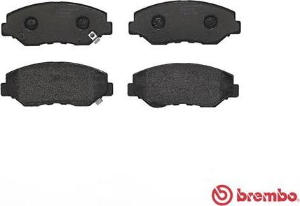 Brembo P 28 035 - Bremžu uzliku kompl., Disku bremzes www.autospares.lv