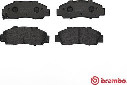 Brembo P 28 026 - Brake Pad Set, disc brake www.autospares.lv