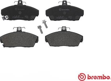 Brembo P 28 020 - Bremžu uzliku kompl., Disku bremzes www.autospares.lv