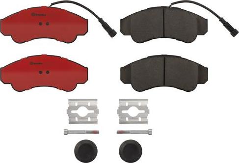 Brembo P23092N - Brake Pad Set, disc brake www.autospares.lv