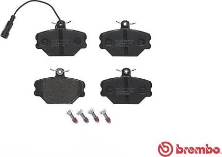 Brembo P 23 044 - Brake Pad Set, disc brake www.autospares.lv