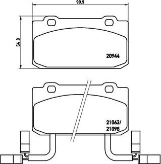 Textar TX0288 - Bremžu uzliku kompl., Disku bremzes autospares.lv