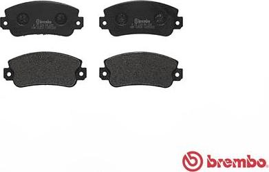 Brembo P 23 029 - Bremžu uzliku kompl., Disku bremzes www.autospares.lv