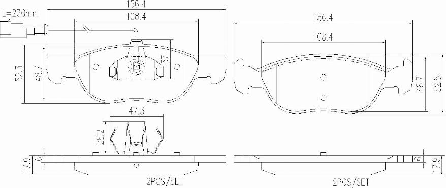 Brembo P23071N - Bremžu uzliku kompl., Disku bremzes www.autospares.lv