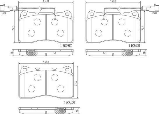 Brembo P23078N - Bremžu uzliku kompl., Disku bremzes www.autospares.lv