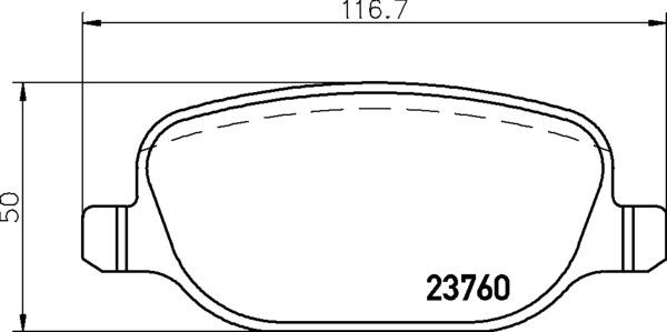 Brembo P 23 199 - Bremžu uzliku kompl., Disku bremzes www.autospares.lv