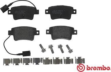 Brembo P 23 142 - Bremžu uzliku kompl., Disku bremzes www.autospares.lv