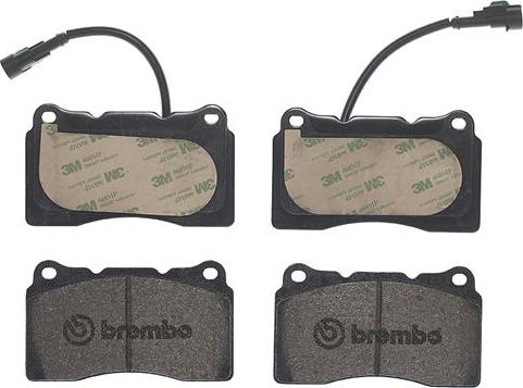 Brembo P 23 154X - Bremžu uzliku kompl., Disku bremzes www.autospares.lv